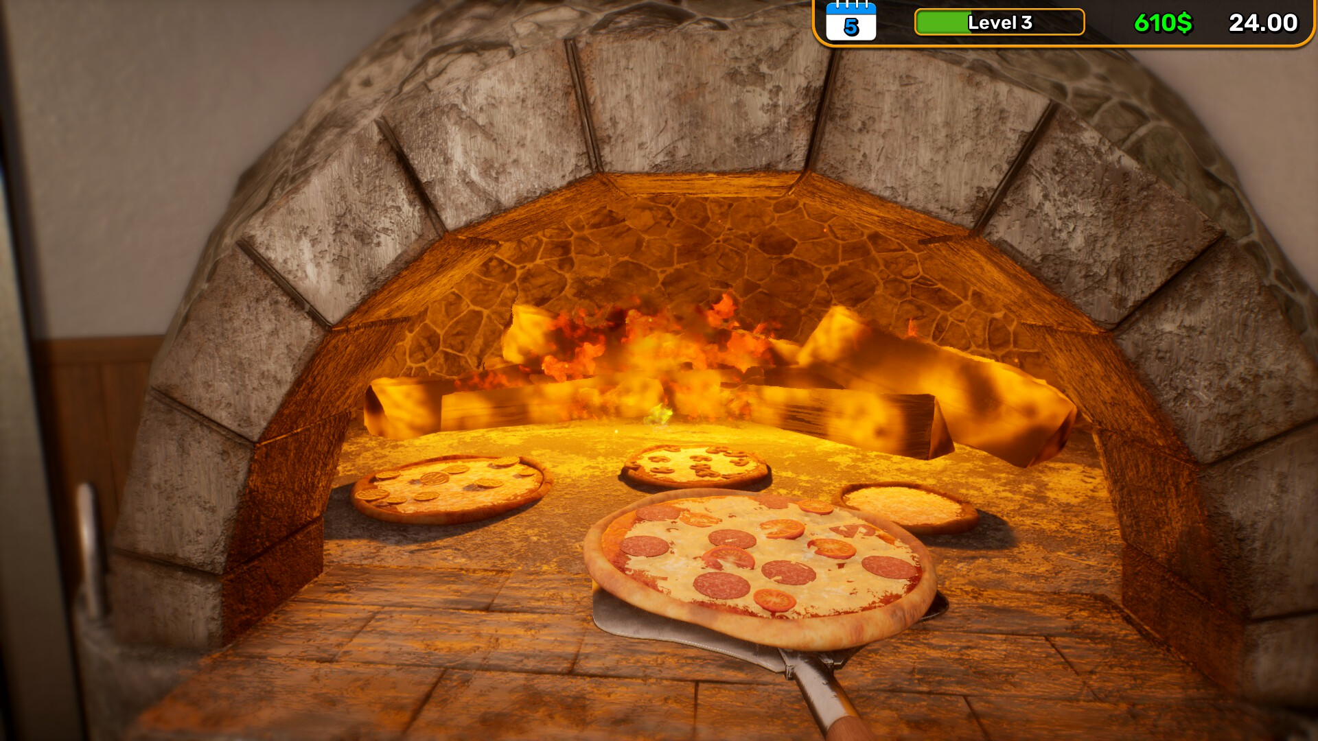 The menu board (official screenshot)
